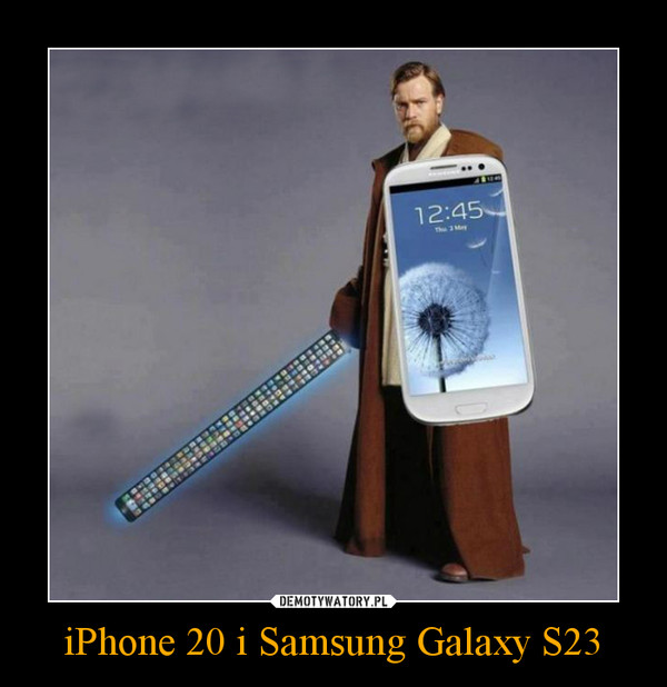 iPhone 20 i Samsung Galaxy S23 –  