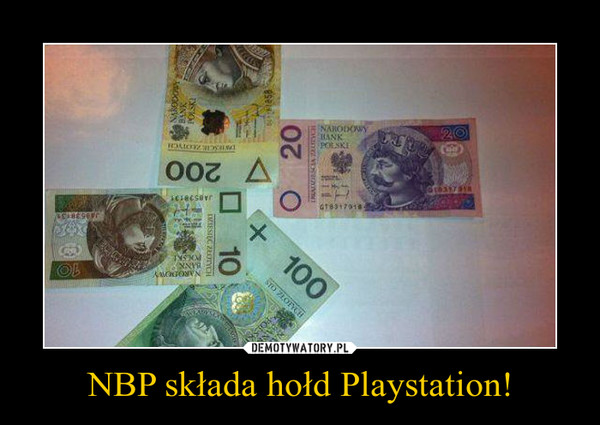 NBP składa hołd Playstation!