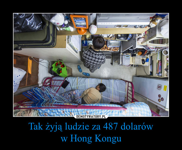 Tak żyją ludzie za 487 dolaróww Hong Kongu –  
