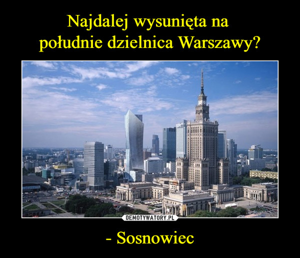 - Sosnowiec –  