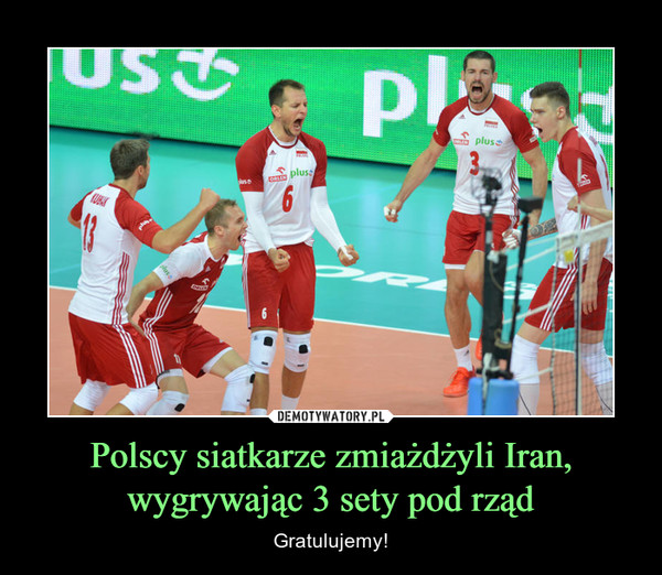 Polscy siatkarze zmiażdżyli Iran,wygrywając 3 sety pod rząd – Gratulujemy! 