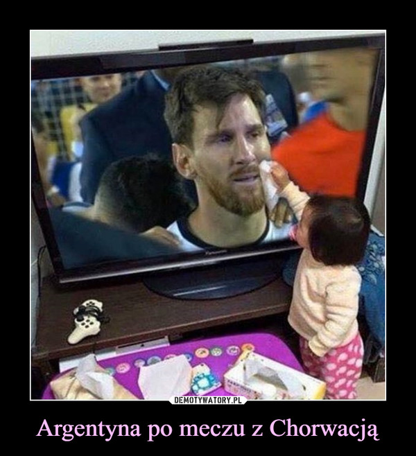 Argentyna po meczu z Chorwacją