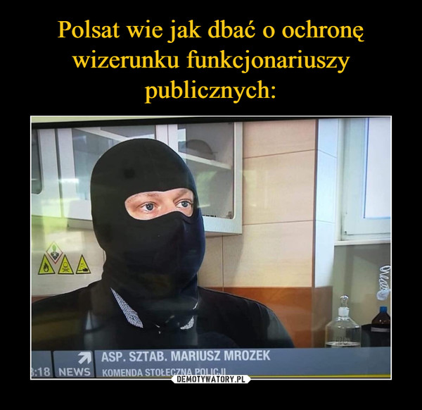 Polsat wie jak dbać o ochronę wizerunku funkcjonariuszy publicznych: