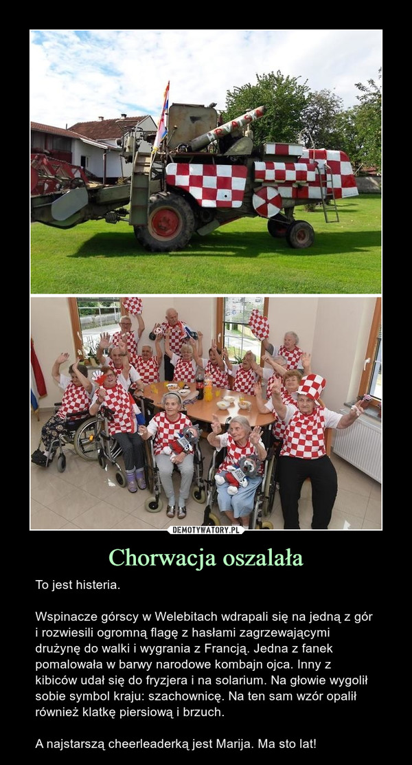 Chorwacja oszalała