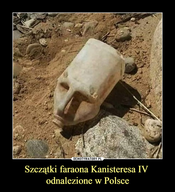 Szczątki faraona Kanisteresa IV 
odnalezione w Polsce