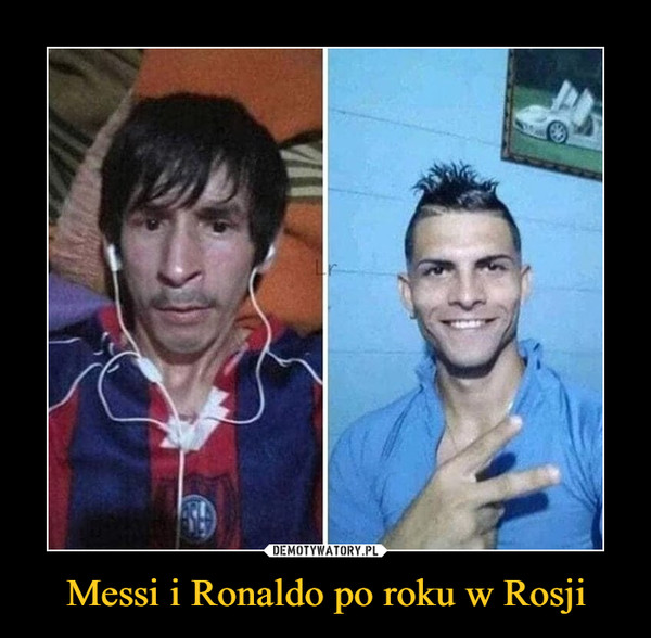 Messi i Ronaldo po roku w Rosji –  