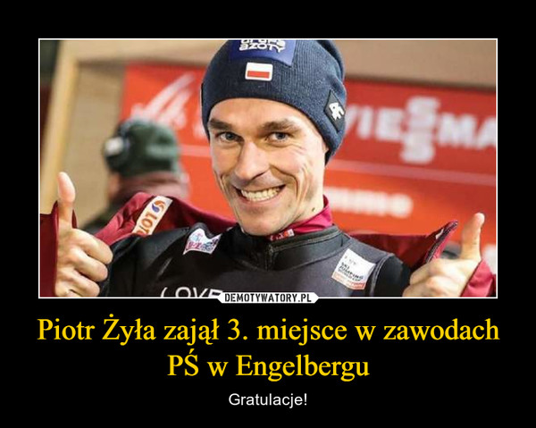 Piotr Żyła zajął 3. miejsce w zawodach PŚ w Engelbergu – Gratulacje! 