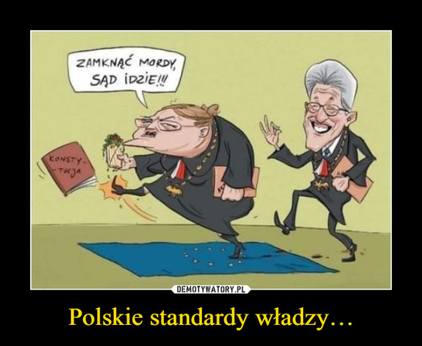 Polskie standardy władzy…