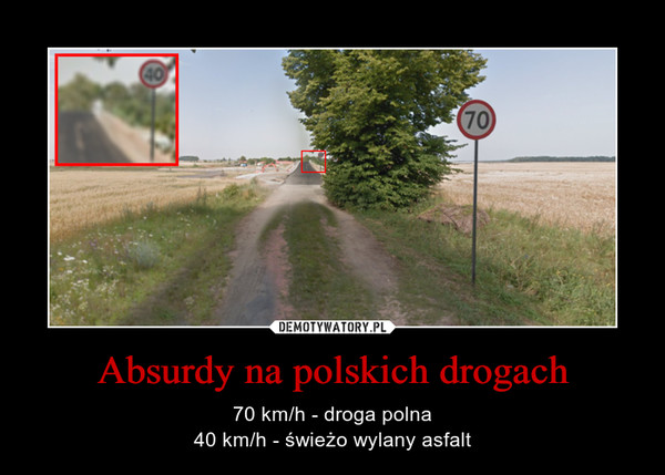 Absurdy na polskich drogach