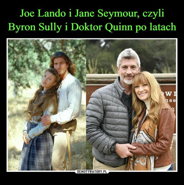 Joe Lando i Jane Seymour, czyli Byron Sully i Doktor Quinn po latach