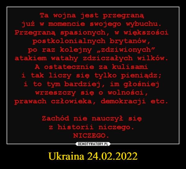 Ukraina 24.02.2022 –  