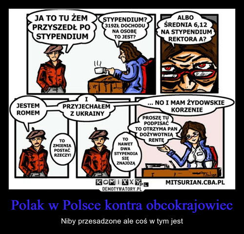 Polak w Polsce kontra obcokrajowiec