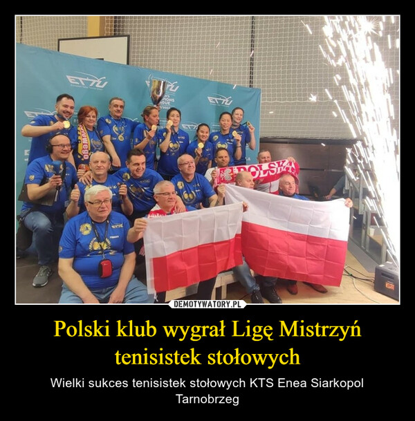 Polski klub wygrał Ligę Mistrzyń tenisistek stołowych – Wielki sukces tenisistek stołowych KTS Enea Siarkopol Tarnobrzeg 