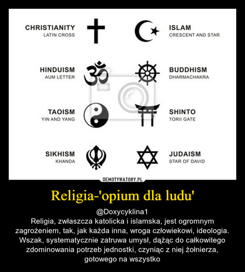 Religia-'opium dla ludu'