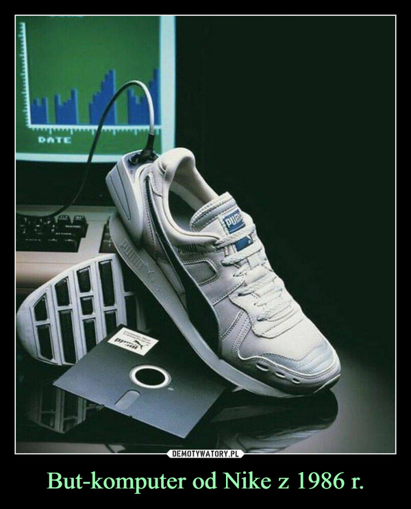 But-komputer od Nike z 1986 r. –  