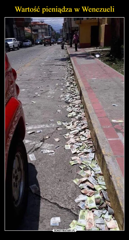 Wartość pieniądza w Wenezueli