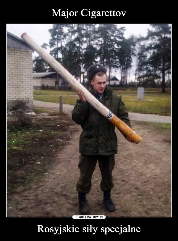 Major Cigarettov Rosyjskie siły specjalne