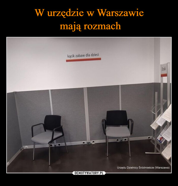  –  kącik zabaw dla dzieciDrukiUrzędu Dzielnicy Śródmieście (Warszawa)